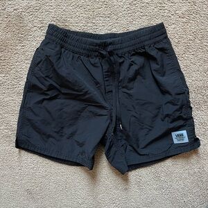 Vans Men’s Volly Shorts 5in Inseam Black Size Small